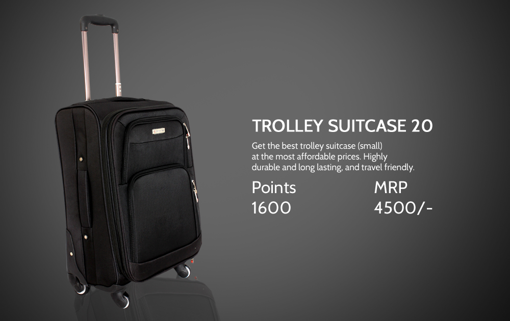 cornerstone trolley bag